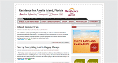 Desktop Screenshot of blog.residenceinnameliaisland.com